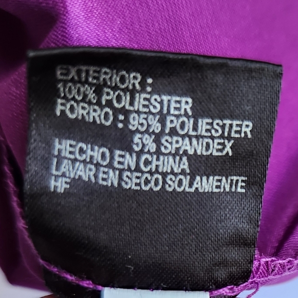 Gianni Bini Lainey Dress | Dahlia Purple Floral Lace | Size 0 # 2171M300 - Picture 8 of 11